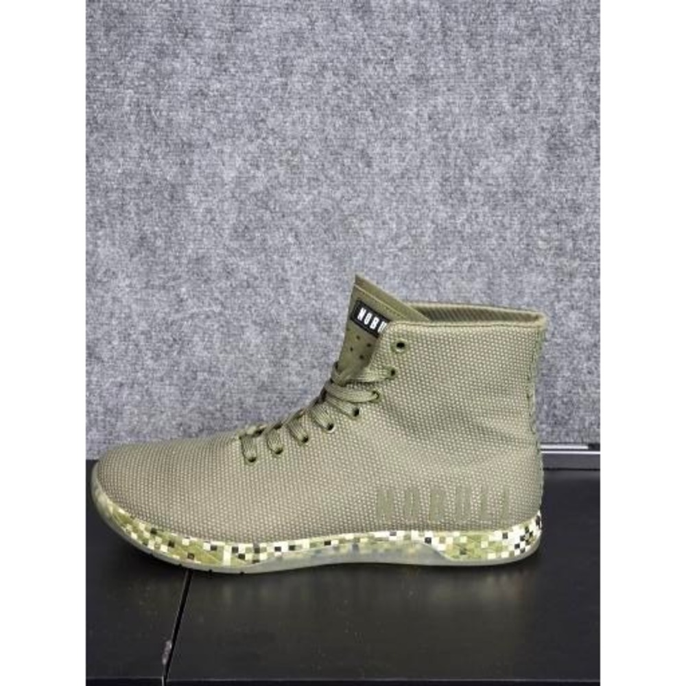 NOBULL Olive High-Top Athletic Shoes